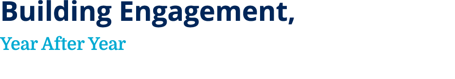 Building Engagement, Year After Year